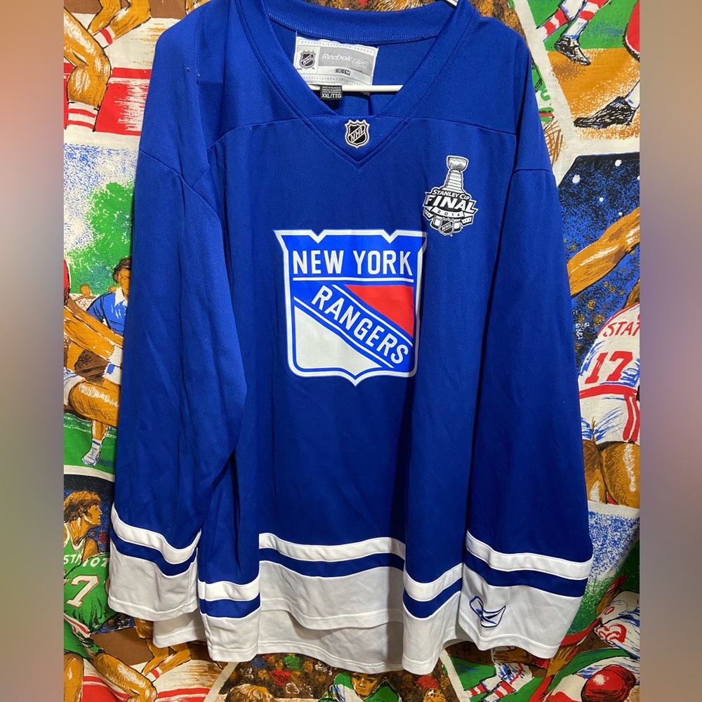 New York Rangers McDonaugh  Stanley Cup Hockey Jersey